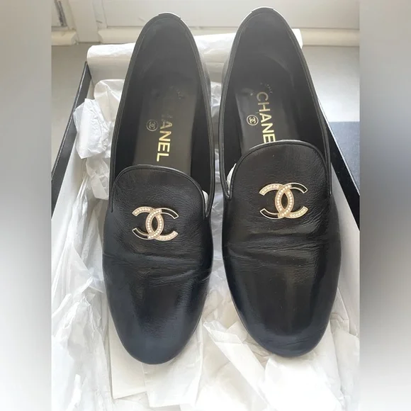 靴 CHANEL 36,5 CHANEL | Shoes | Chanel Loafers Size 365 | Poshmark